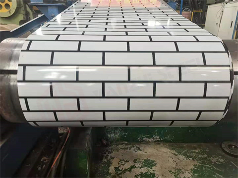 Brick Pattern Steel Coil