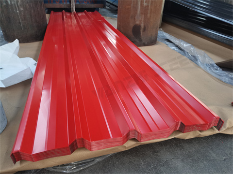 Color Corrugated Sheets in Stock