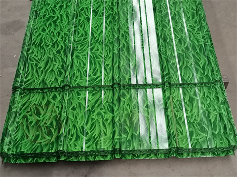 Grass Pattern Printed Steel