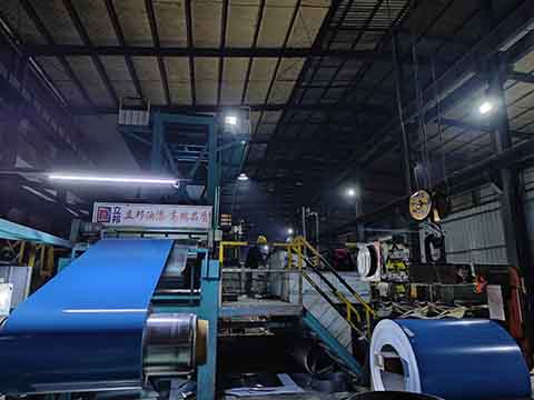 PPGI Steel Production Line