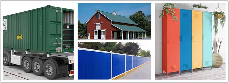 Uses of Color Coated Steel