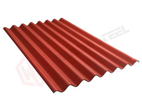 Wavy Color Corrugated Sheet