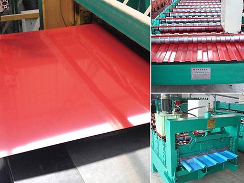 PPGL Roof Sheet Production