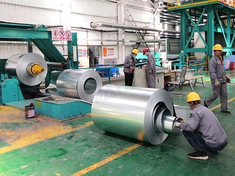 Production of Wanzhi Galvanized Coils