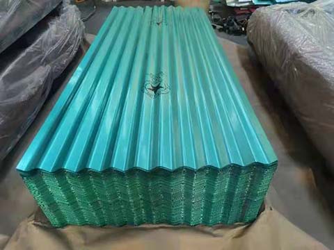 Wavy Color Roofing Sheet