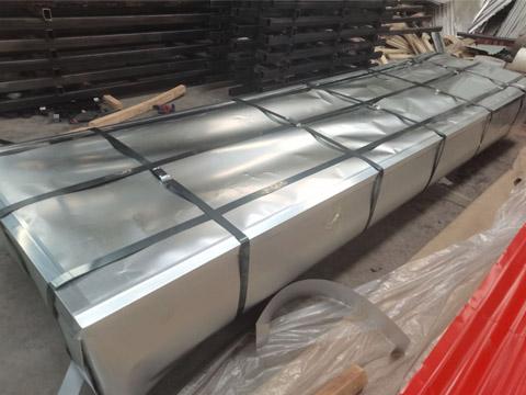 Corrugated Galvanized Roof outer packaging