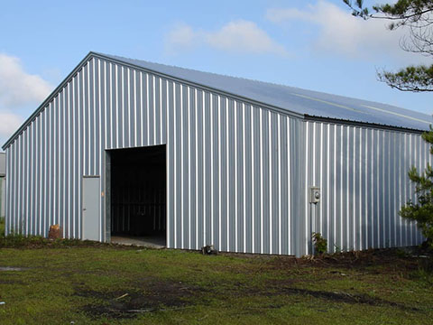 Оцинкованная стальная крыша для склада