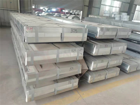 Packaging of GI Corrugated Sheets