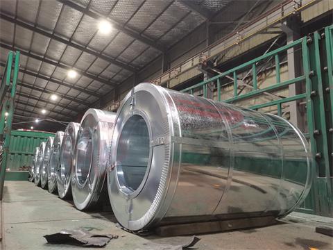 560 tonnellate di bobine zincate in Azerbaigian