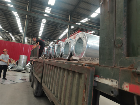 54 тонны катушки PPGI прибыли в Ливию