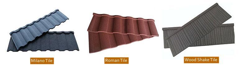 Stone Chips Coated Roofing Tiles