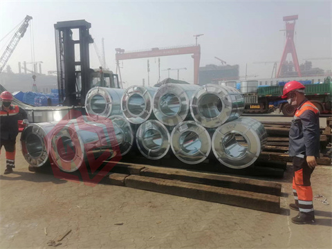 Galvalume Steel Coil at Qingdao Port