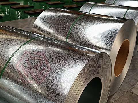 Spangle on Galvanized Steel