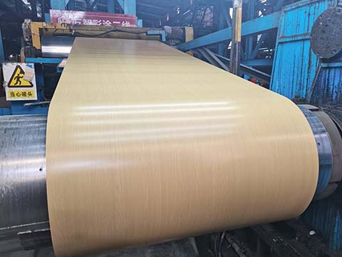 Metal de grano de madera Wanzhi