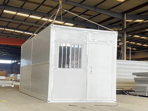 Folding house unfolding effect