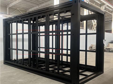 Fully galvanized frame