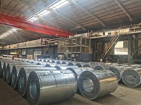 Galvanized Steel Coil at Factory
