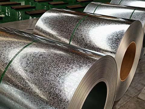 Galvanized Coils at Factory