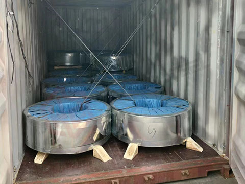 GI Strips in Container