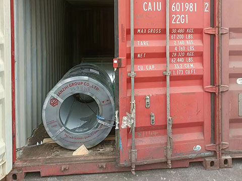 Loading to Container