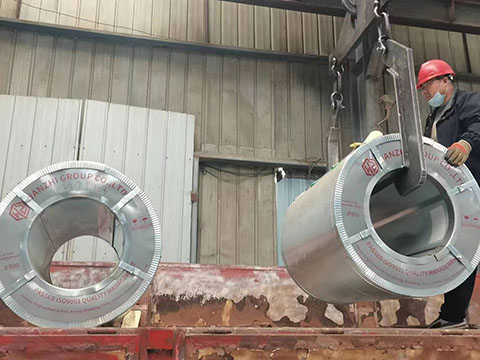 PPGL Coil Loading to Truck