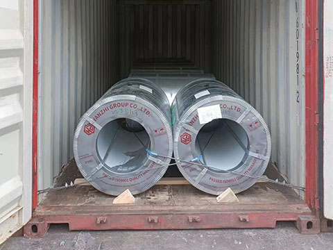 28 toneladas de bobinas PPGL para o Camboja