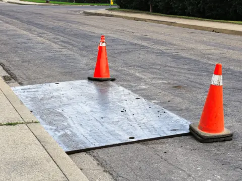 Road steel plate
