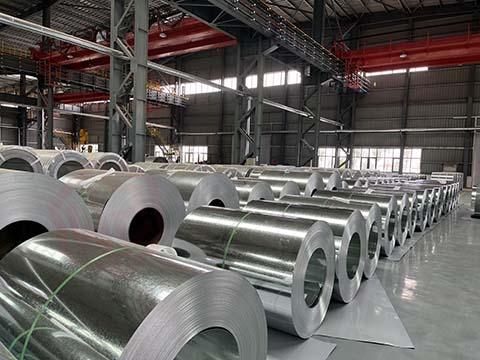 SGCC Steel Coil at Factory