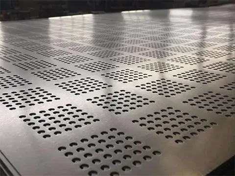 Custom perforated panels