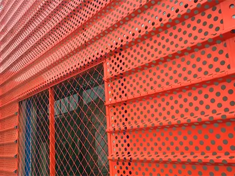 Perforated Wire Mesh