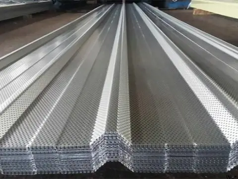 Perforated corrugated board