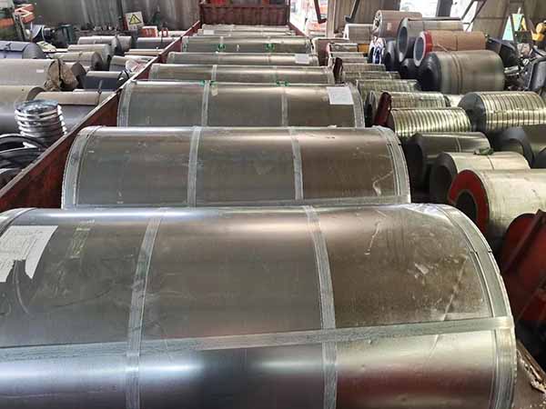 Turchia 450 tonnellate di progetto di nastro d'acciaio zincato