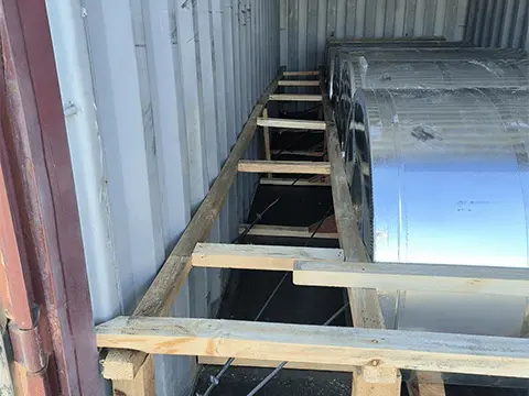 Wooden frame fixed