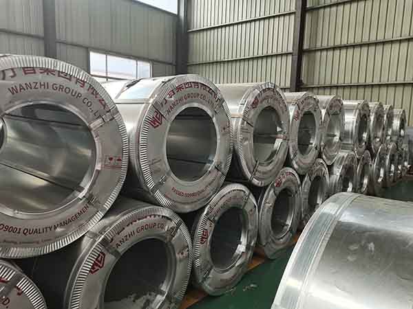 500 Tons PPGL Coils To Singapore
