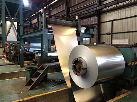 Produktionslinie für feuerverzinkten Stahl