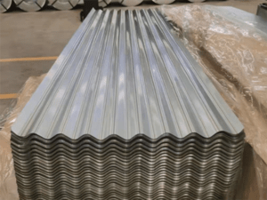 Corrugated roof sheets