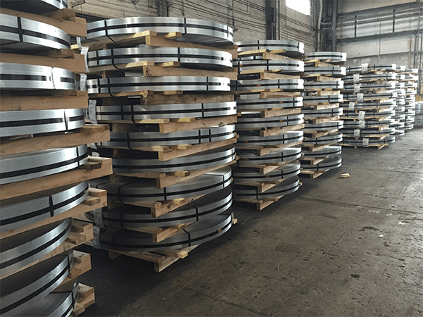 Dubai customer Order for 690 tons of steel strip