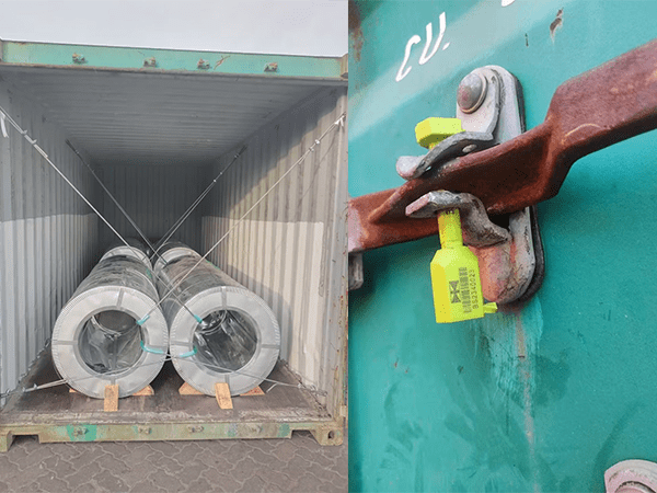 998 tons of GL coils shipped to Solomon Islands has been unloaded
