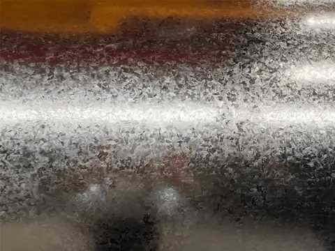 regular spangle gi coil surface