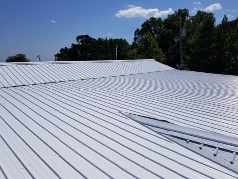 Factory roof