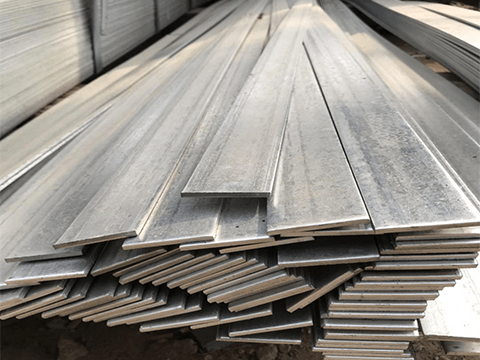 Galvanized flat steel