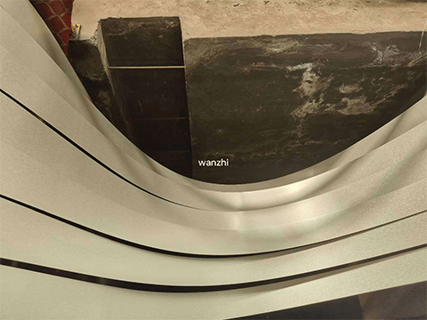 Steel belt surface