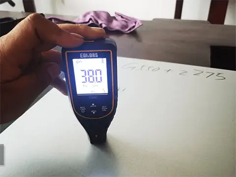 Pagtuklas ng zinc layer