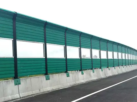 Highway fence panels