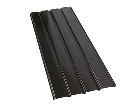 black metal roofing sheets