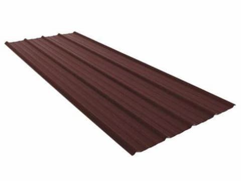 Brown roof panels