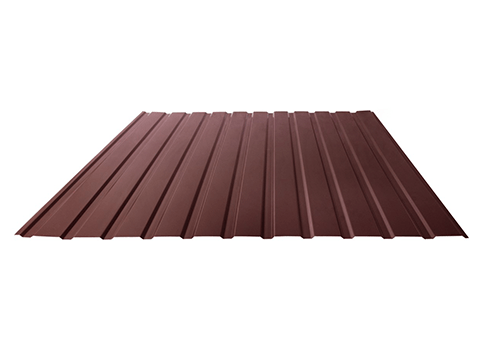 Corrugated ZAM Cover sheet Brown