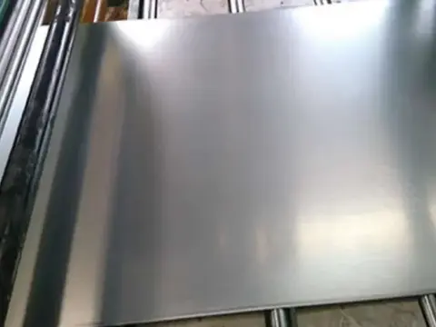 Zero spangle no zinc flower steel sheet