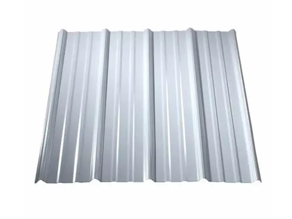 White Metal Roof Panels