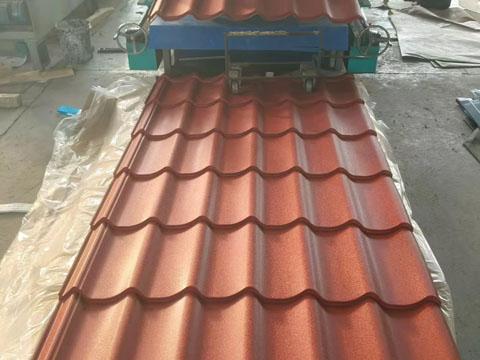 Frosted ppgi pressed roof sheet